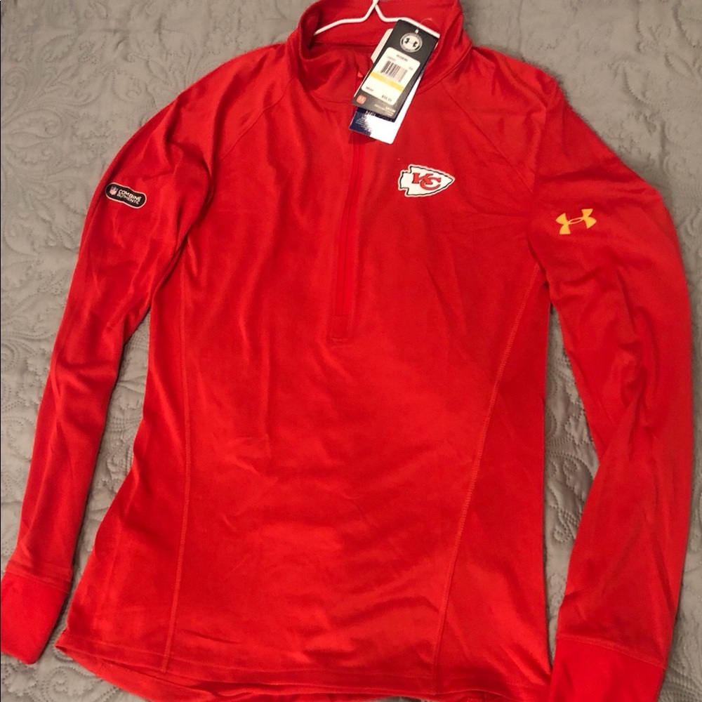 NWT KC Chiefs Under Armour Small